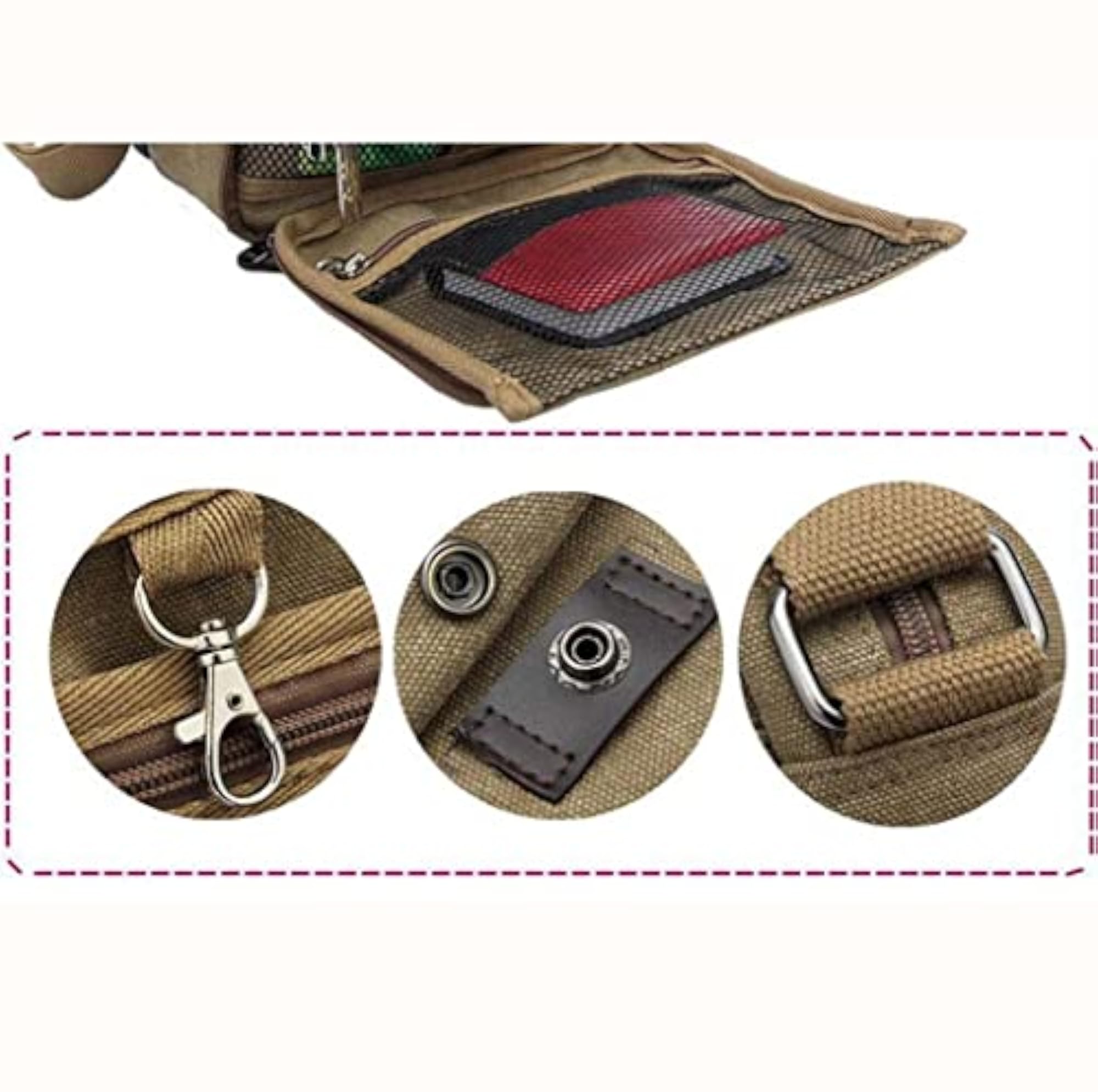 Unisex Retro Canvas Shoulder Travel Bag